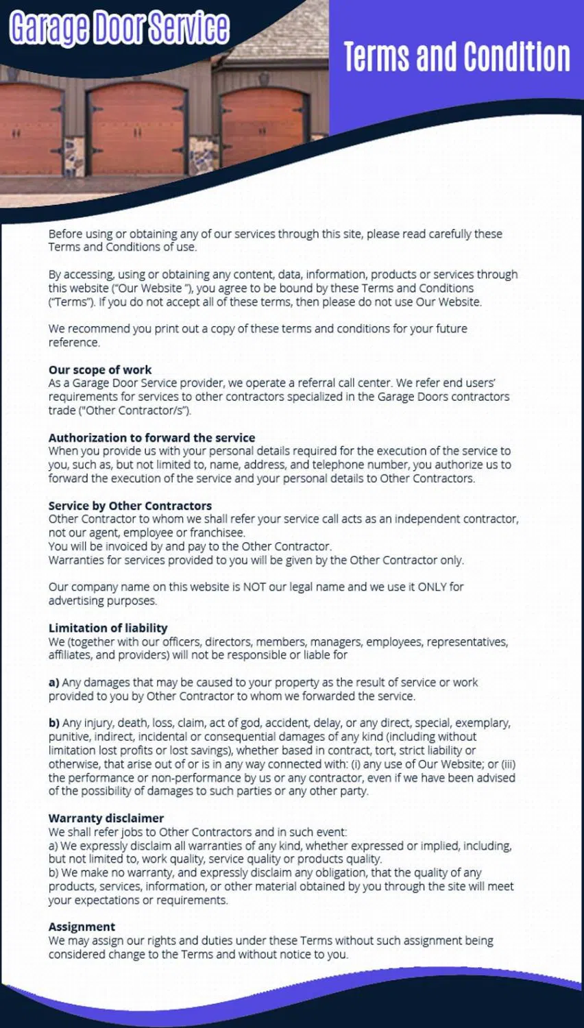 Neighborhood Garage Door Service Atlanta, GA 404-537-2767